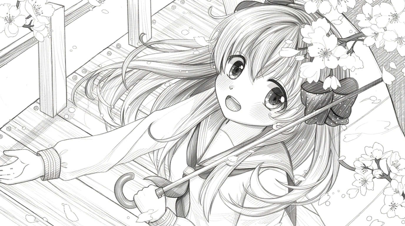 anime girl coloring pages - coloring sheets