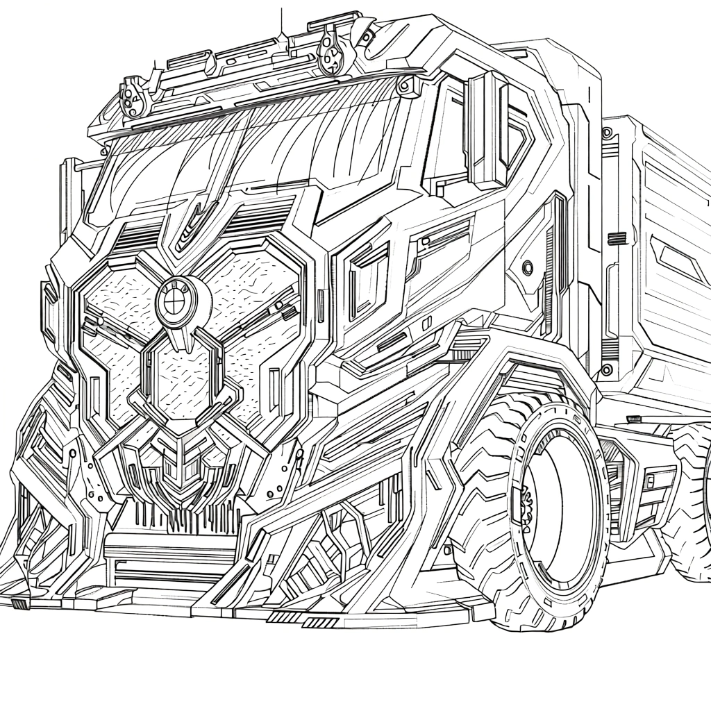 monster coloring pages - coloring page