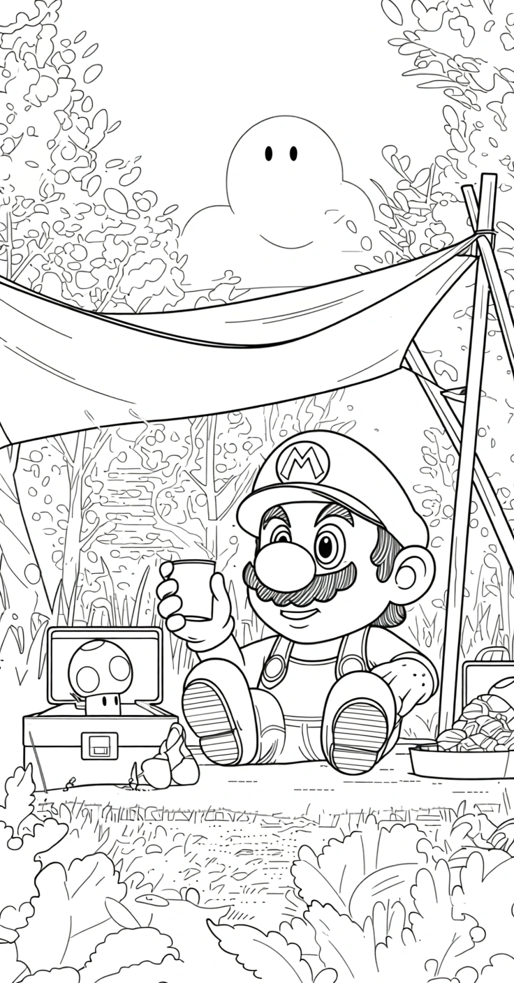 mario kart coloring pages - coloring pages printable