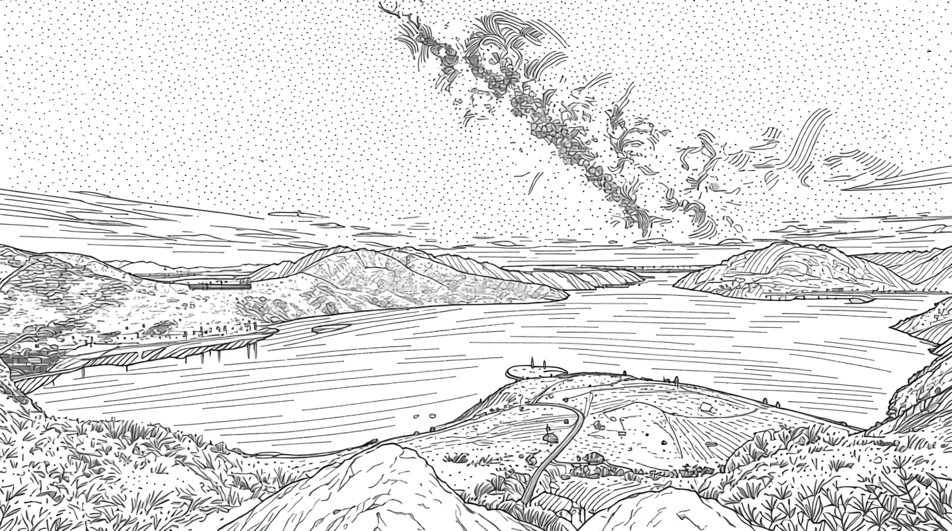 summer coloring page - coloring book