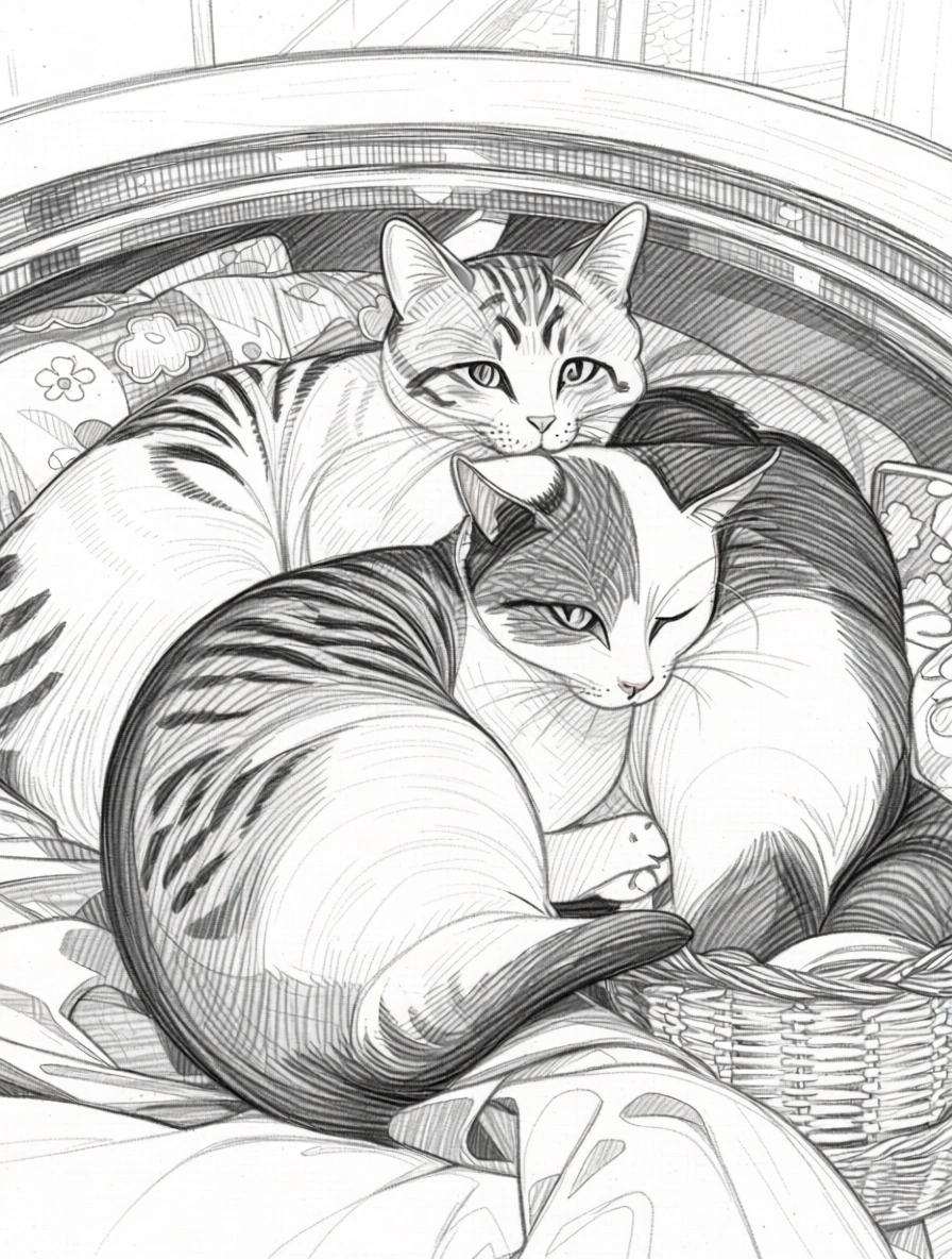 coloring pages cats - coloring pages for kids