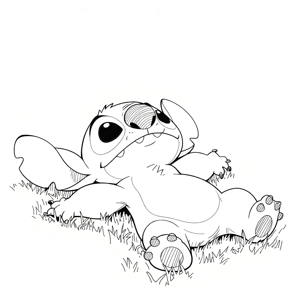 lilo and stitch coloring page - crayola coloring pages