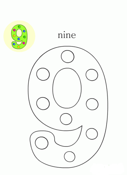 color by number free printable - coloring page for kids