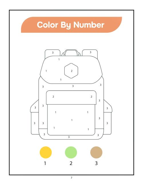 color by number printable free - kids coloring pages