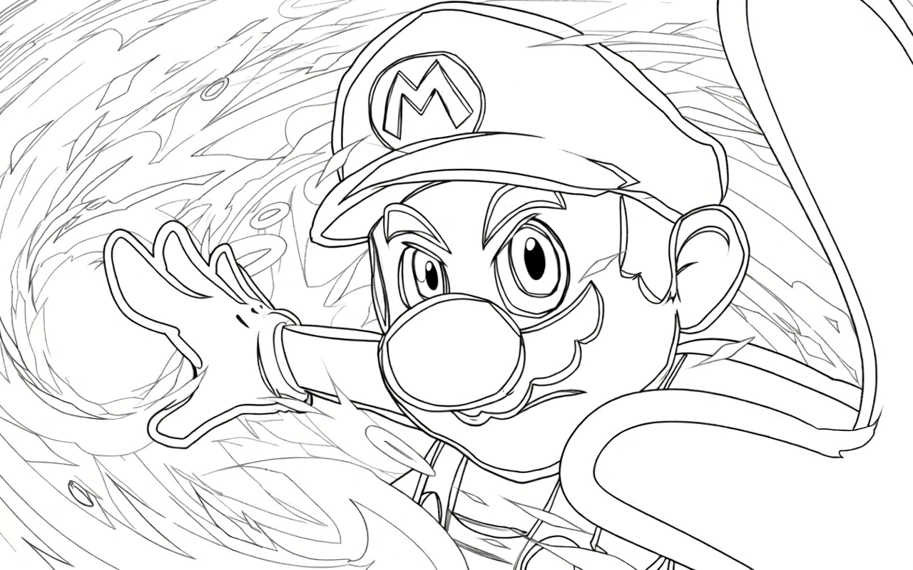 mario kart coloring pages - adult coloring books